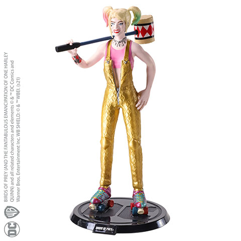 Harley Quinn Birds of Prey - figurine Toyllectible Bendyfigs - DC comics NN4563_480