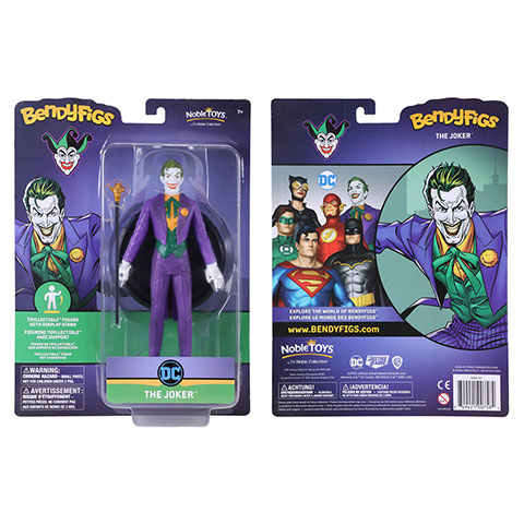 Joker - figurine Toyllectible Bendyfigs - DC comics NN4781_VUE3_480