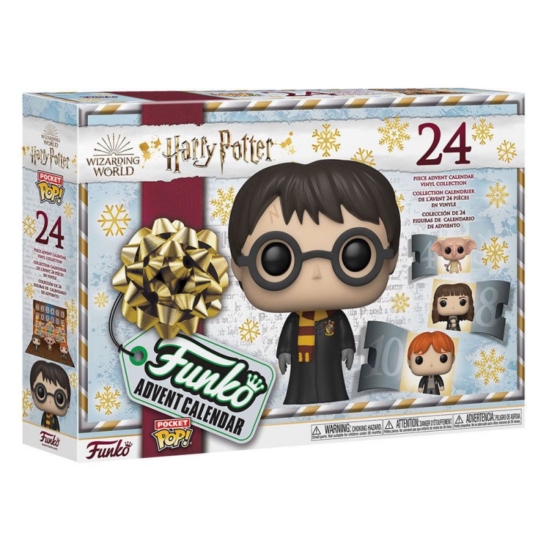 Calendrier de lAvent Funko Pocket POP! Harry Potter avec 24 cases, vue de face