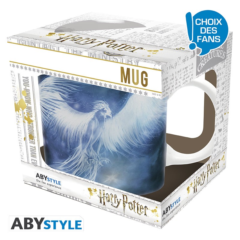 Mug Dumbledore et son Patronus phénix ABYstyle, vue de face