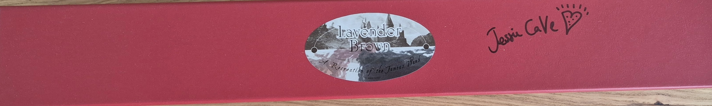 baguette dédicacée harry potter SWAU