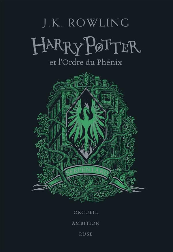 harry potter et lordre du phénix version collector maison serpentard