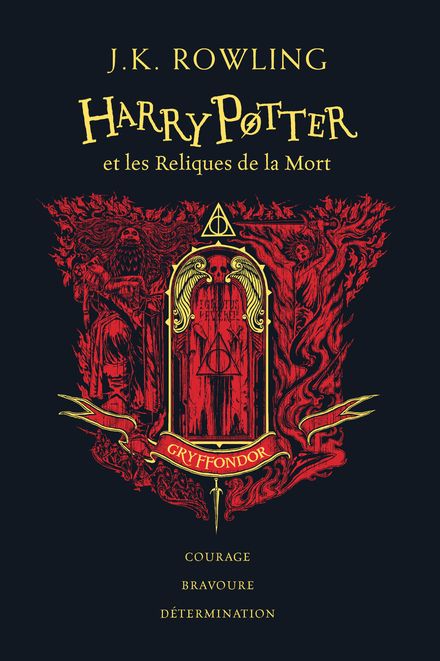 harry potter et les reliques de la mort version collector maison gryffondor