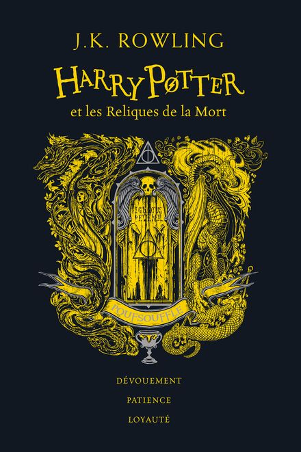 harry potter et les reliques de la mort version collector poufsouffle