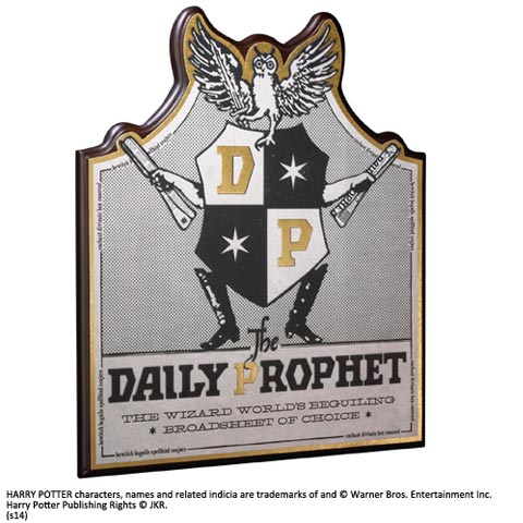plaque murale harry potter daily prophet NN7052_480