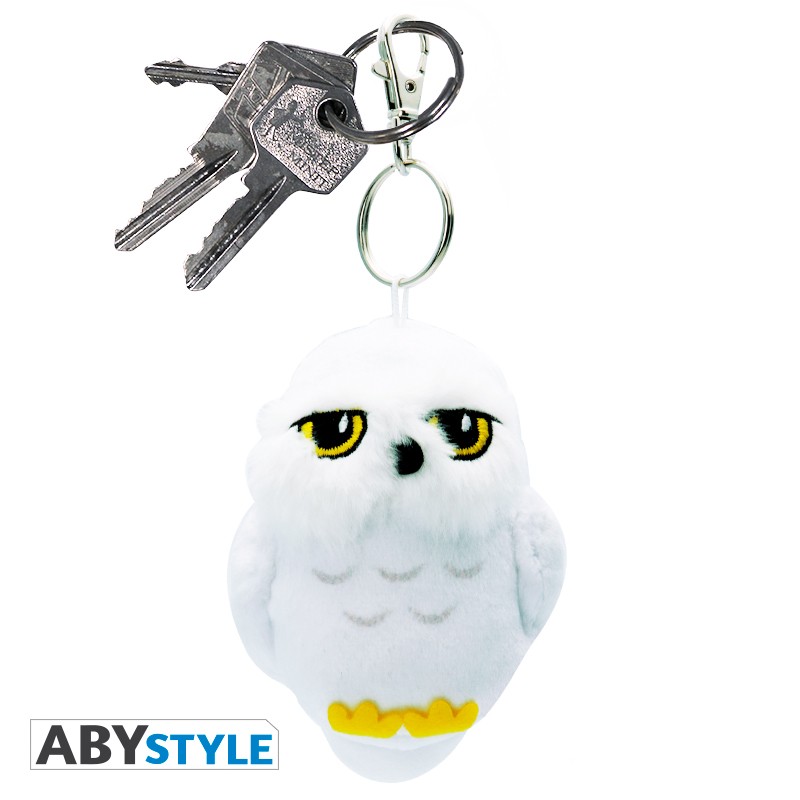 harry-potter-porte-cles-peluche-hedwige-x4