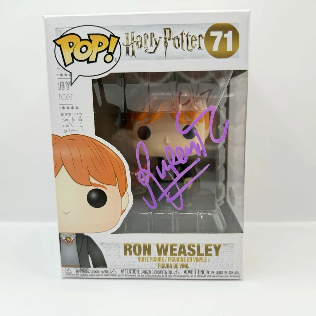 funko-pop-ron-weasley-n71-dedicacee-par-rupert-grint