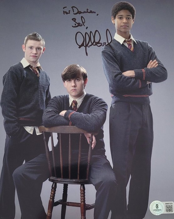 photo-dedicacee-par-alfred-enoch-dean-thomas-harry-potter-certificat-beckett