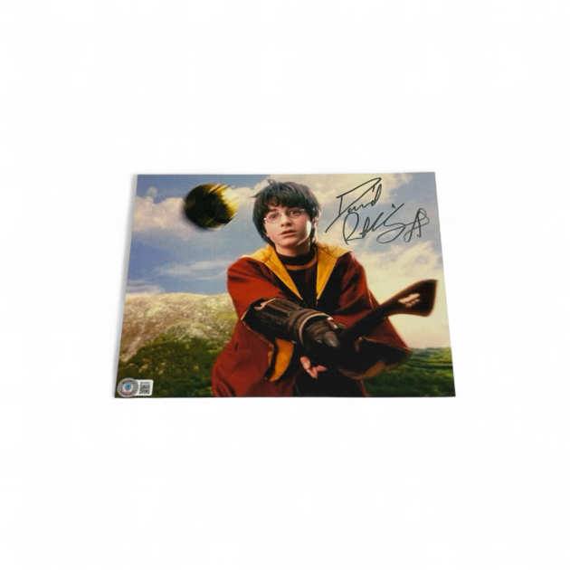 photo-dedicacee-daniel-radcliffe-harry-potter-chasseur-de-vif-d-or