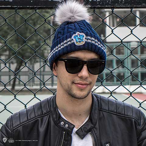 Bonnet à pompon serdaigle harry potter cinéréplicas v3