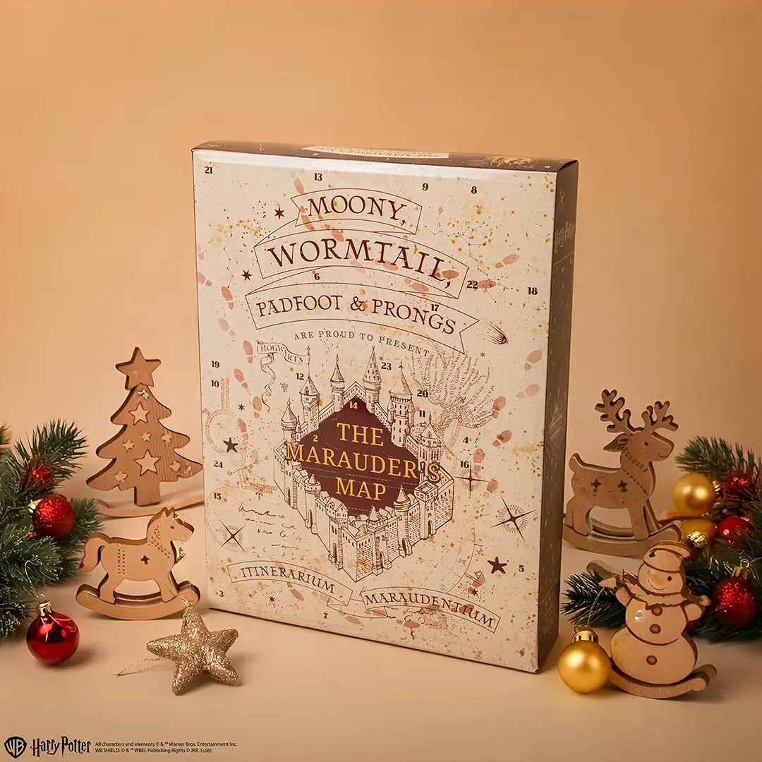 calendrier harry potter 2026 carte du maraudeur v2
