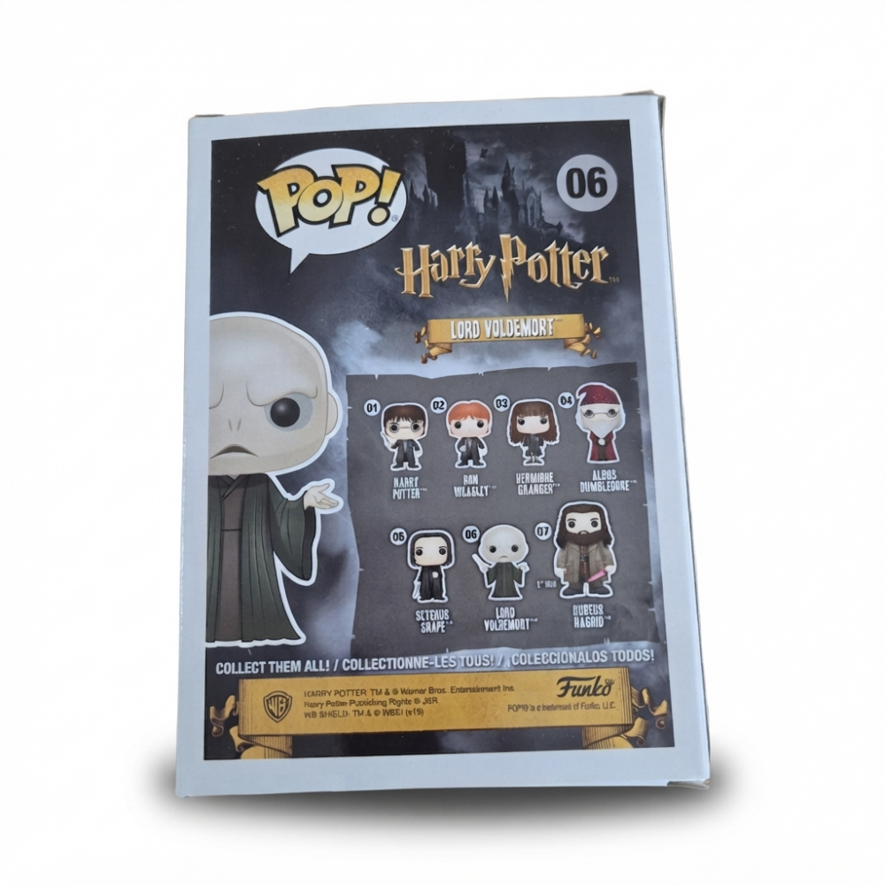 Pop voldemort dédicacé par Ralph fiennes