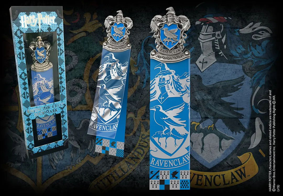 Marque-page Serdaigle Noble Collection avec entête en métal émaillé