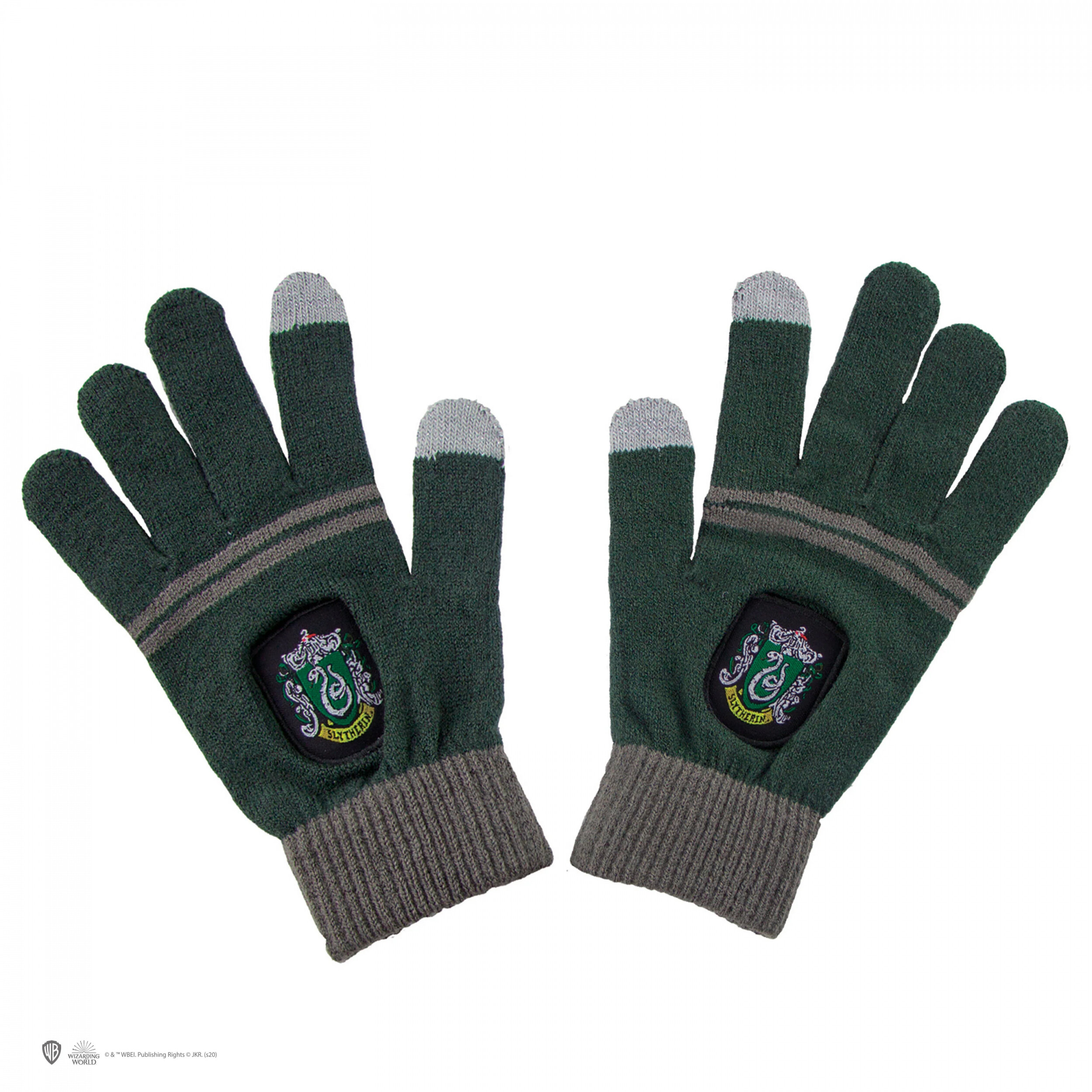 Gants tactiles Serpentard Harry Potter avec blason