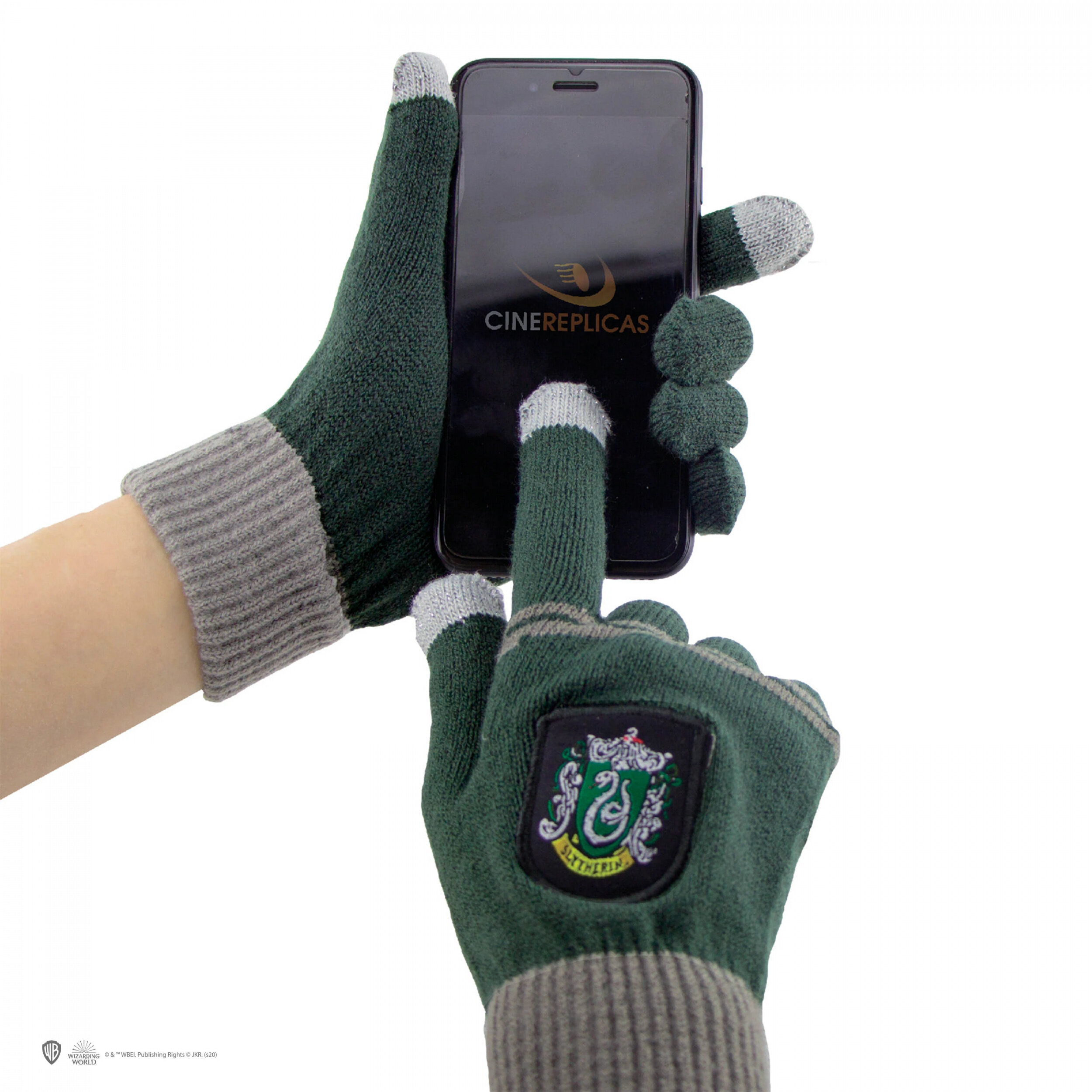 Gants tactiles Serpentard Cinereplicas, vue densemble