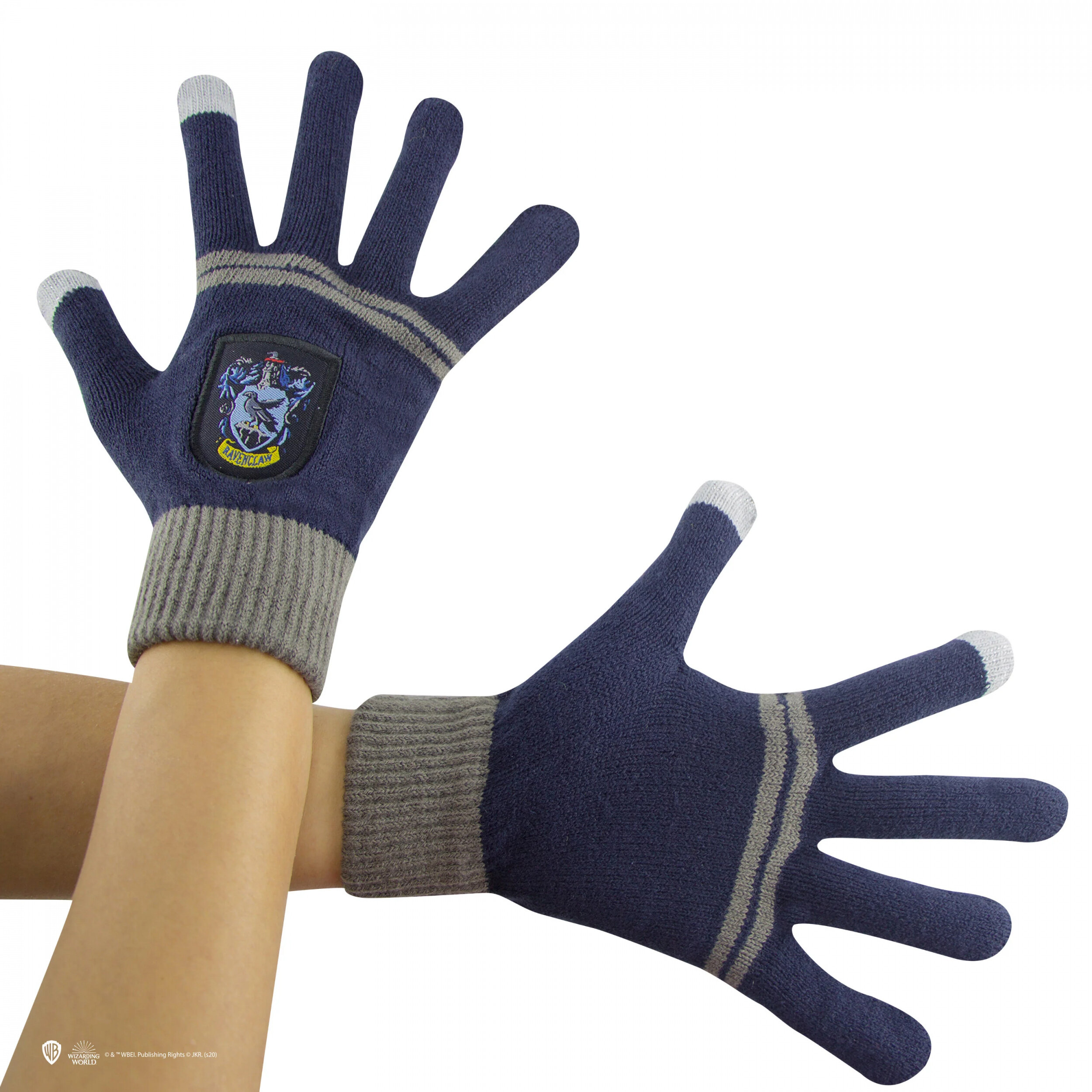 Gants tactiles Serdaigle, détail du blason
