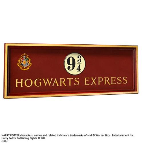Plaque Poudlard express quai 9 3-4 NN7041_480