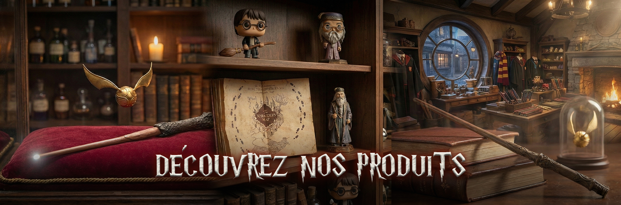 Catalogue Harry Potter Magistera boutique objets et cartes à collectionner