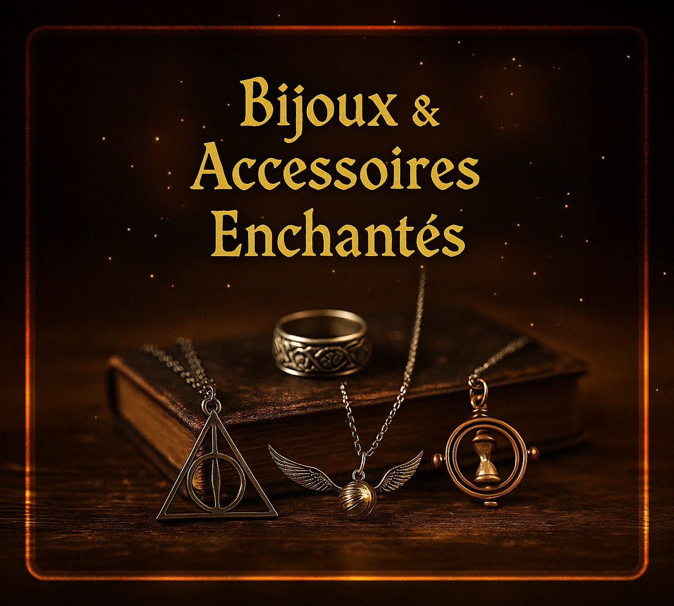 Découvrir bijoux et accessoires Harry Potter Magistera boutique collection