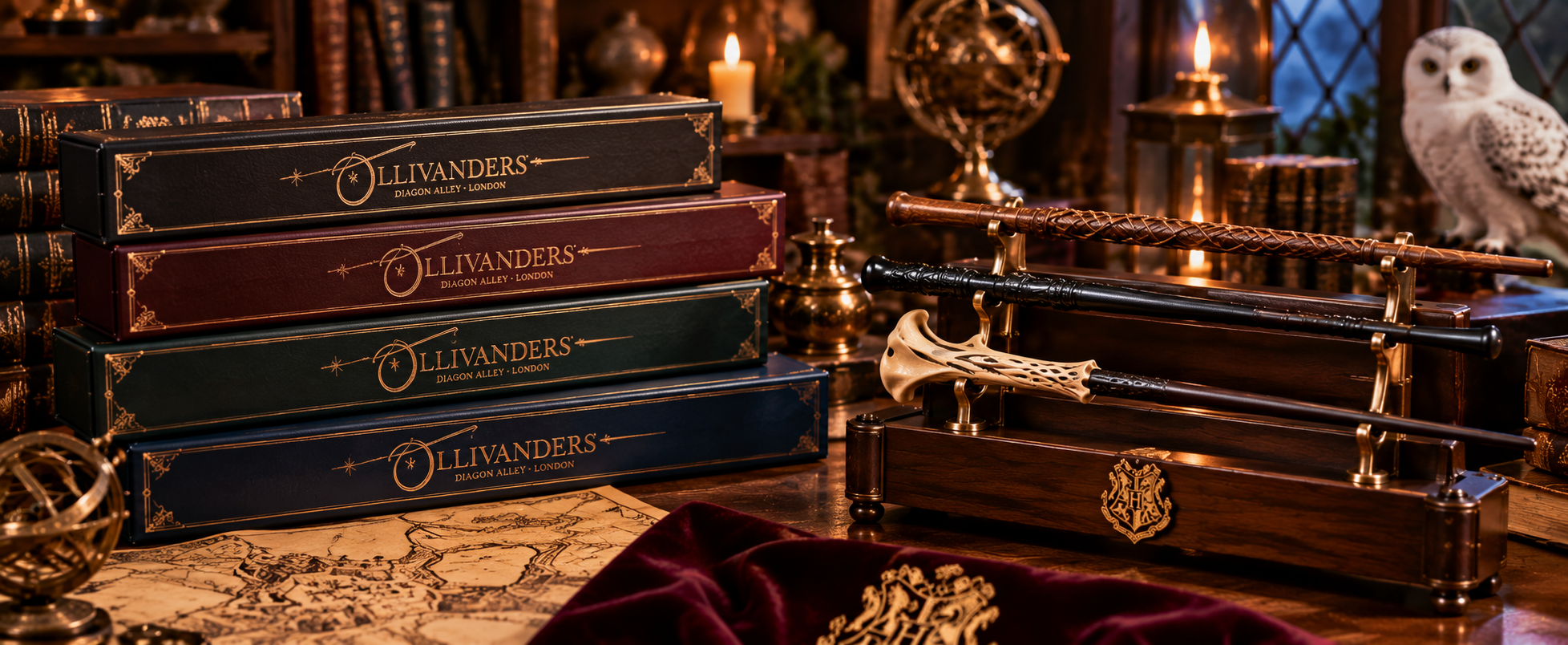 echoppe magique aux baguettes ollivanders