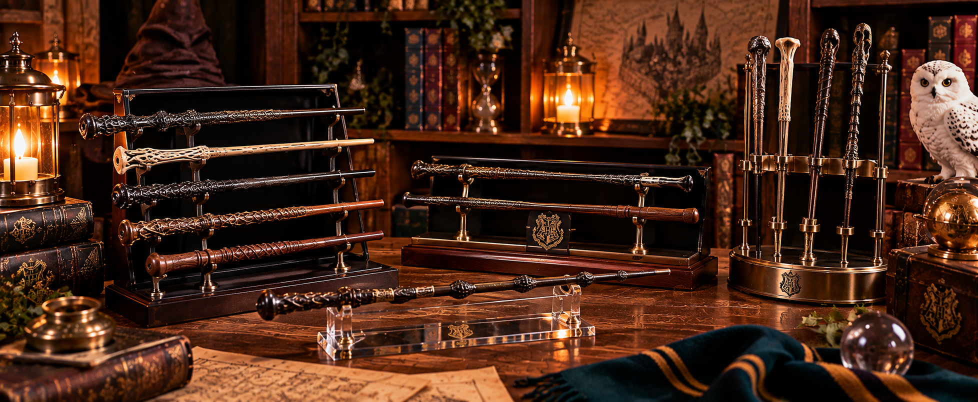 presentoirs harry potter bureau