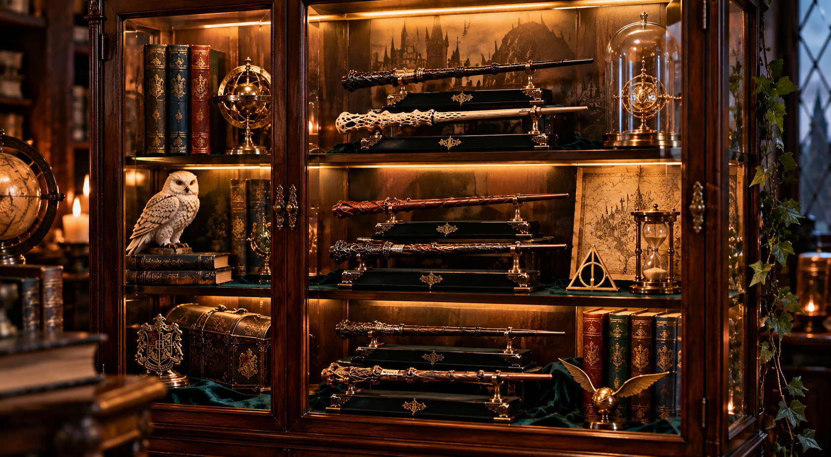 presentoirs harry potter