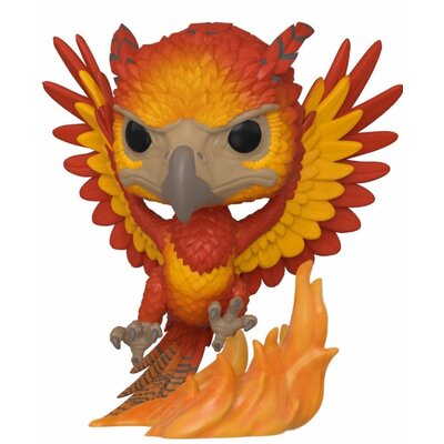 Funko POP! Fumseck le phénix de Dumbledore n°87 dans sa boîte-fenêtre