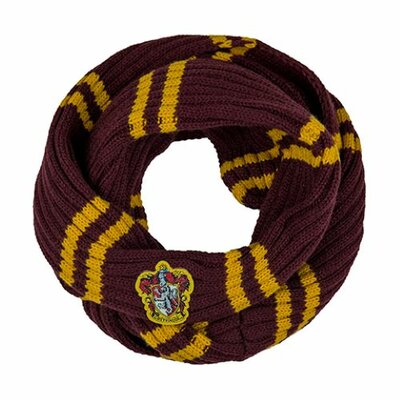 Écharpe infini Gryffondor rouge et or Cinereplicas avec lion
