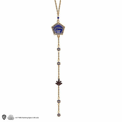 Collier long Chocogrenouille Harry Potter, pendentif à strass sur sa chaîne