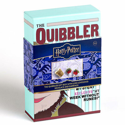 Collier et boucles d'oreilles Luna Lovegood The Carat Shop, vue de la parure
