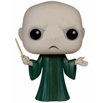 Funko POP! Lord Voldemort n°06 avec sa baguette, dans sa boîte-fenêtre