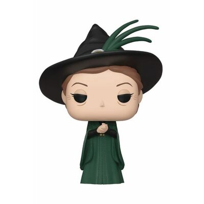 Funko POP! Minerva McGonagall en tenue du Bal de Noël dans sa boîte-fenêtre