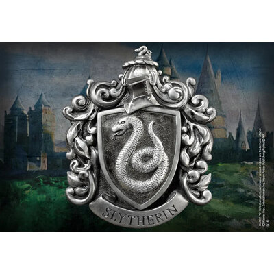 Armoiries Serpentard Noble Collection, serpent de la maison en relief