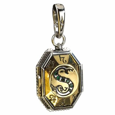 Charm Lumos Médaillon de Serpentard Noble Collection avec son attache