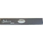 Baguette de Lucius Malefoy Noble Collection dédicacée par Jason Isaacs, vue d'ensemble