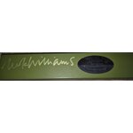 Détail de la signature de Mark Williams sur la baguette dArthur Weasley
