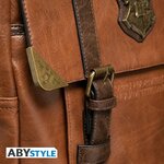 Sac à dos premium Poudlard ouvert, rangements intérieurs