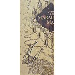 Carte du maraudeur dédicacée par daniel radcliffe