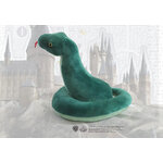 Peluche serpent de Serpentard sortie du coussin