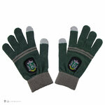 Gants tactiles Serpentard Harry Potter avec blason