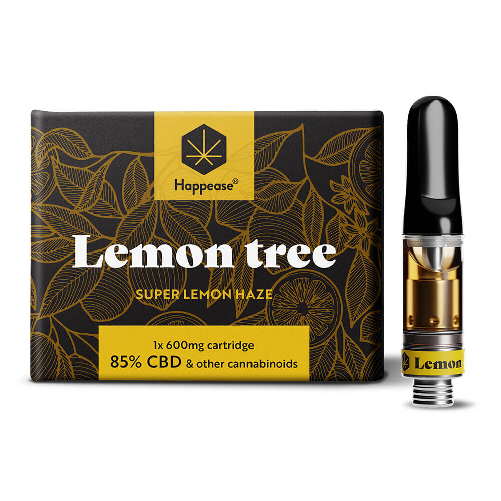 Cartouches Lemon Tree 85% CBD - Happease