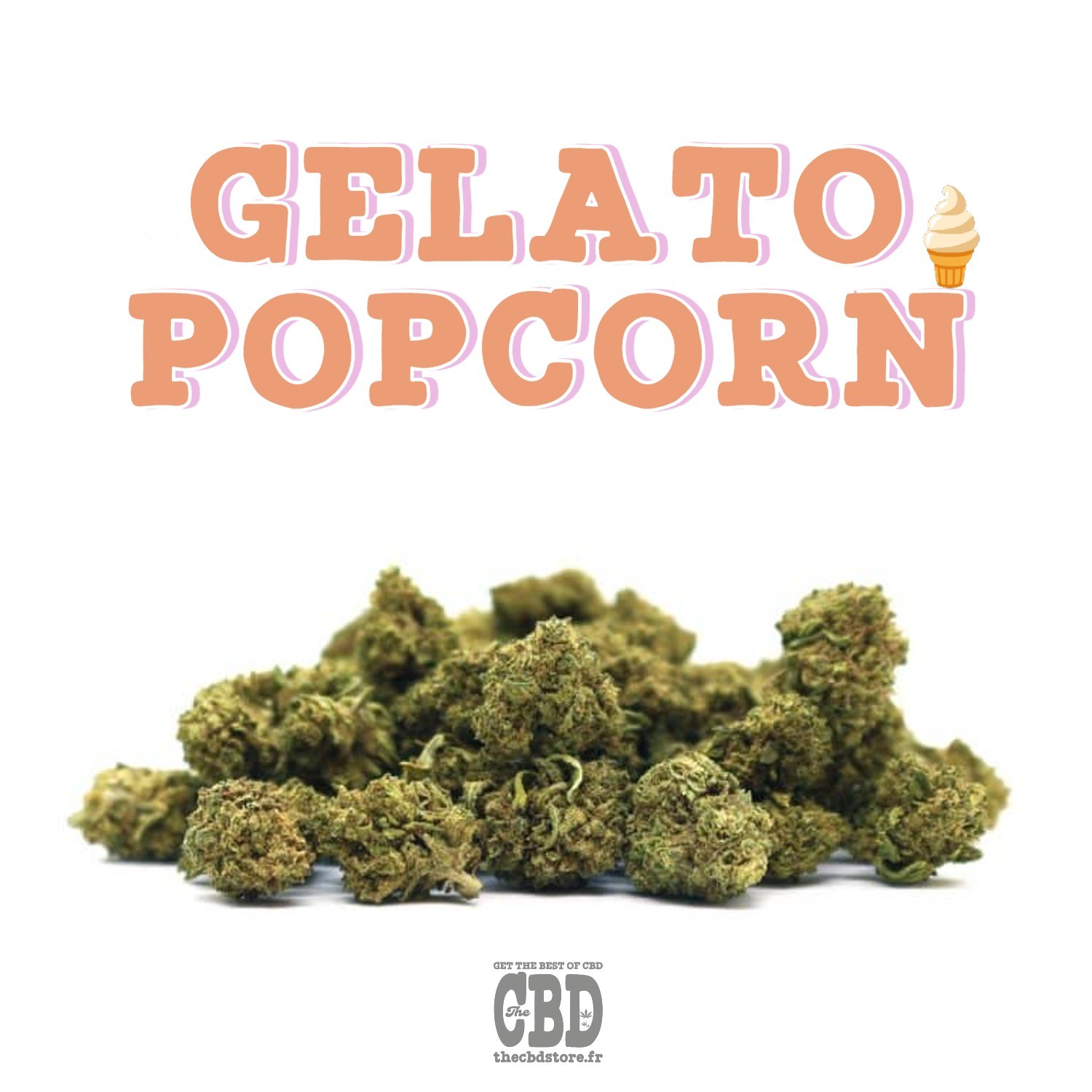 Gelato Popcorn - fleurs de CBD
