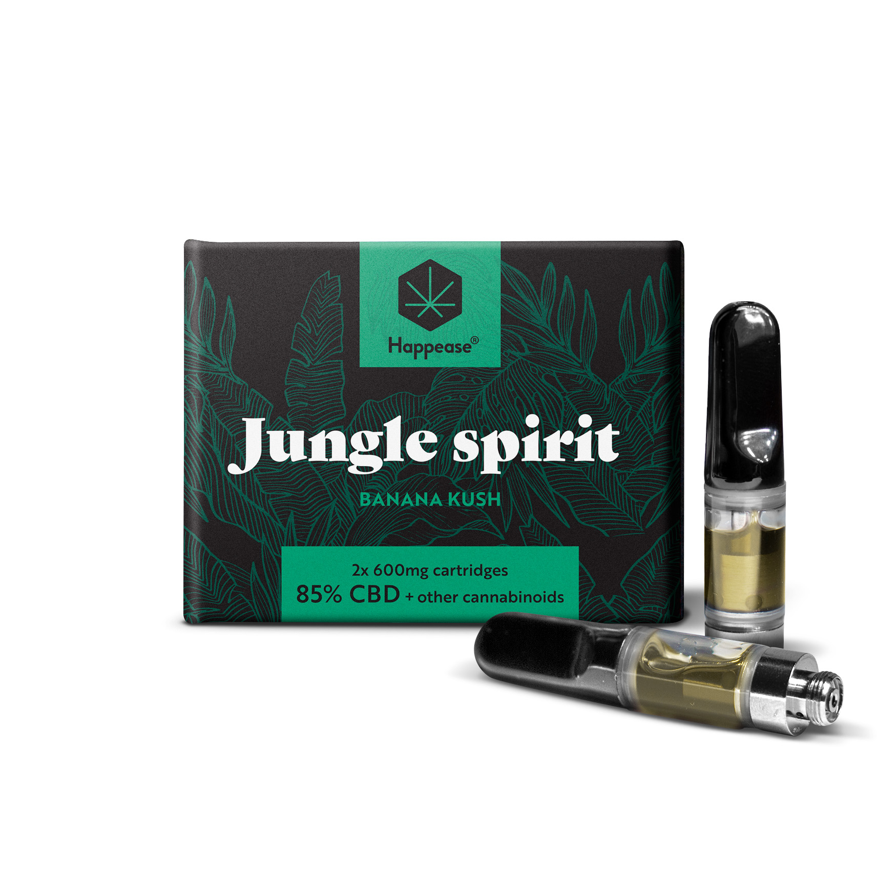Cartouches Jungle Spirit 85% CBD + cannabïodes
