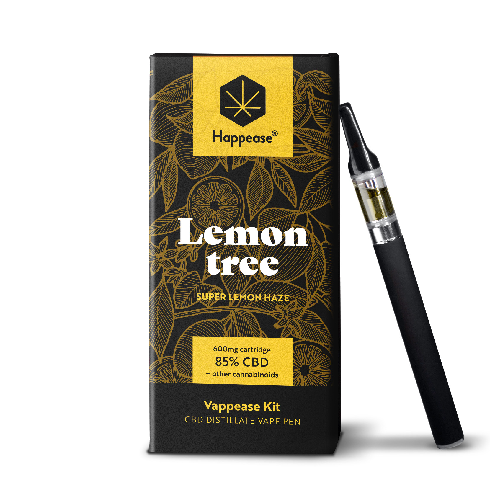 Kit Vape Pen CBD - Lemon Tree - Happease