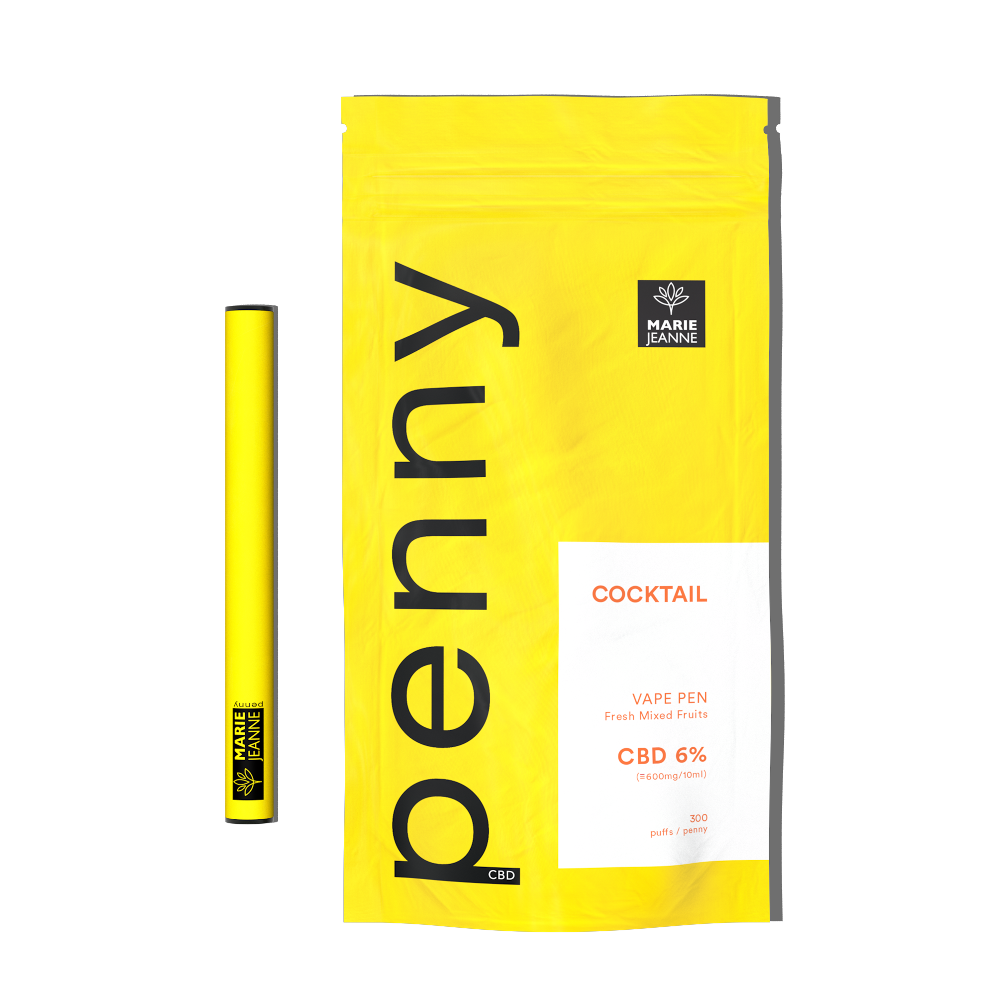 Puff CBD Penny Cocktail - Marie Jeanne