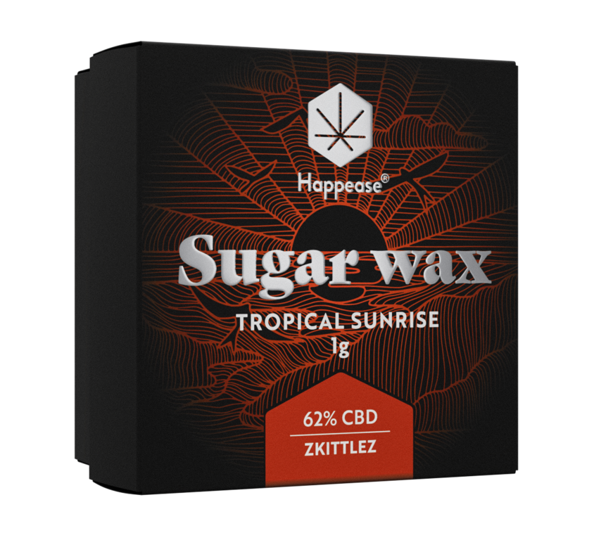 Sugar Wax Tropical Sunrise 62 CBD TheCBDStore.fr