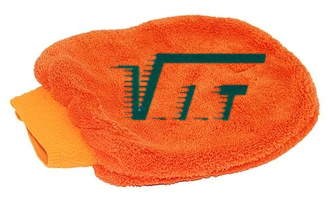 gant-de-lavage-microfibres-bi-faces-coloris-orange