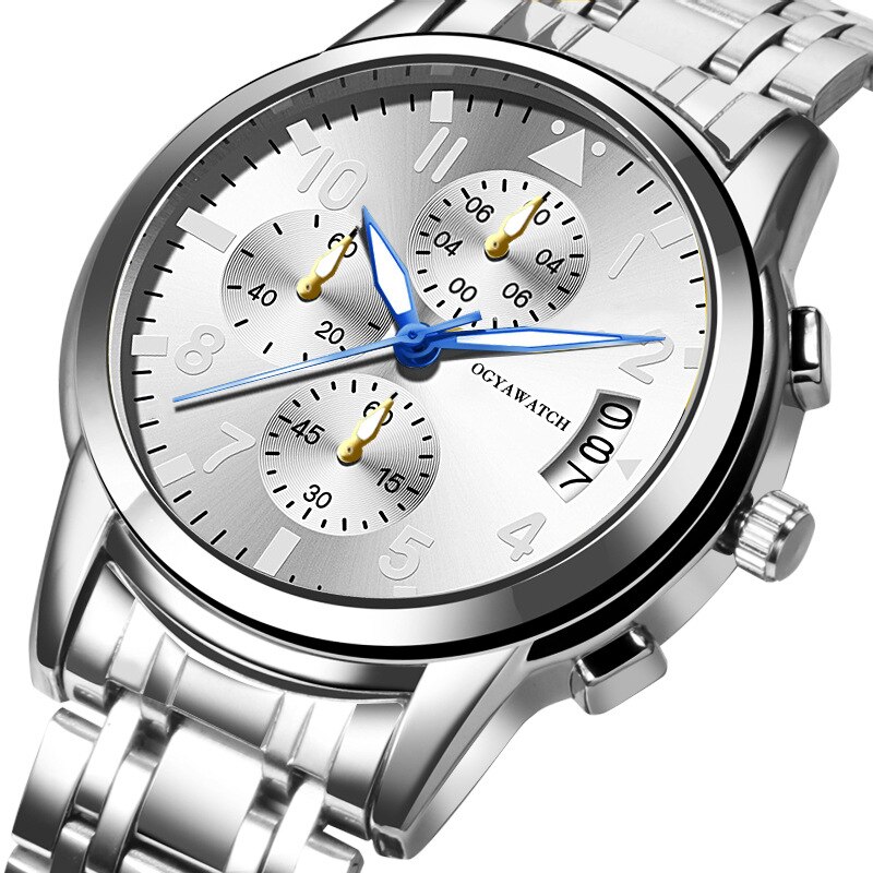 Nouvelle-montre-d-affaires-m-le-horloge-r-tro-Design-bracelet-en-acier-Relogio-alliage-Quartz