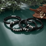 Bracelets-porte-bonheur-en-acier-inoxydable-et-en-cuir-pour-hommes-bijoux-corde-tress-e-personnalis