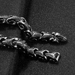 Bracelets-r-tro-en-forme-de-Dragon-pour-hommes-nouveaux-accessoires-gothiques-tanches-en-acier-inoxydable
